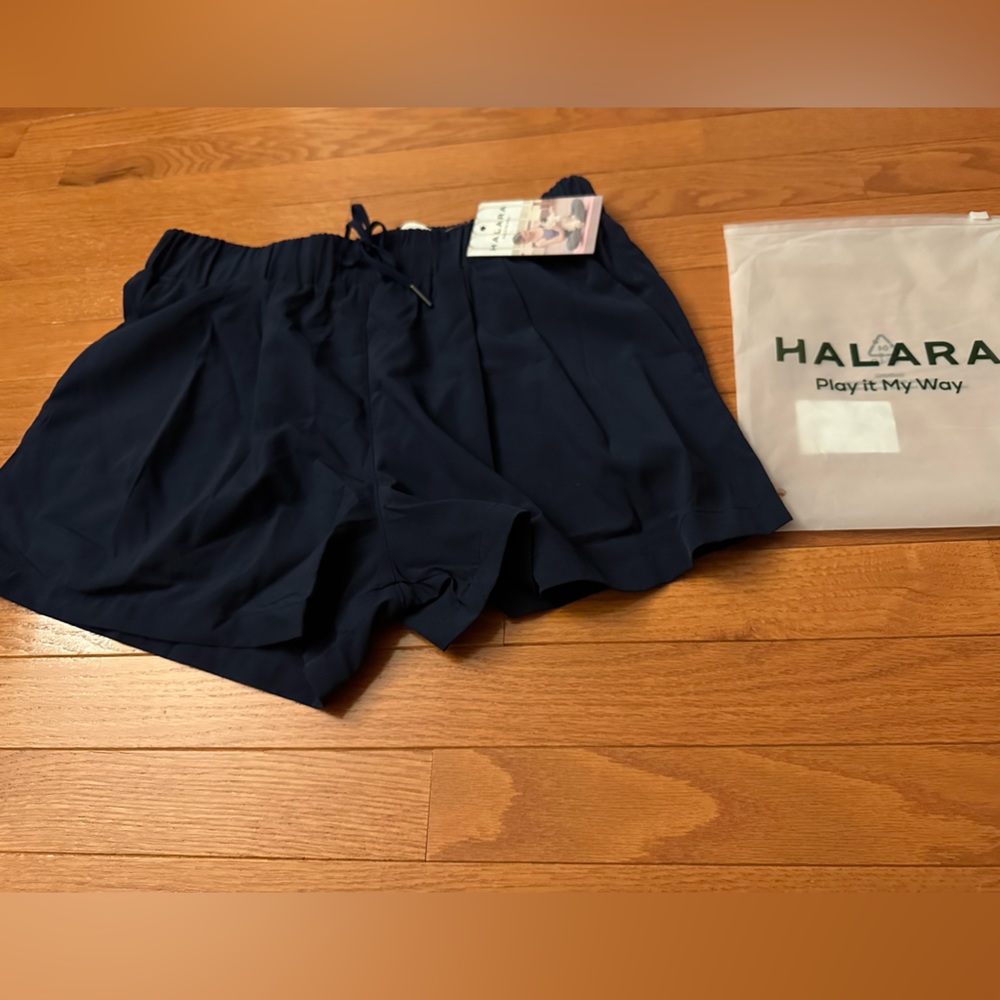 Brand new Halara navy blue athletic leisure breathable shorts, size M - Picture 5 of 5